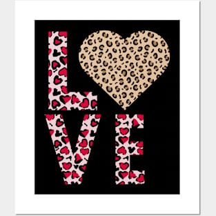 Love animal print Posters and Art